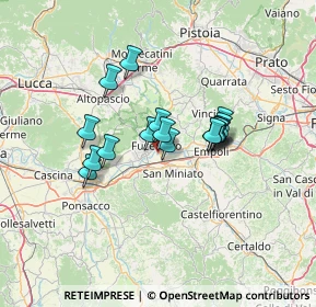 Mappa Via Antonio Meucci, 50054 Fucecchio FI, Italia (10.22529)
