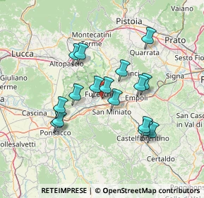 Mappa Via Antonio Meucci, 50054 Fucecchio FI, Italia (12.70938)