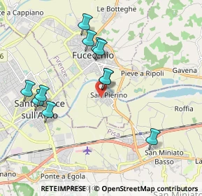 Mappa Via Antonio Meucci, 50054 Fucecchio FI, Italia (1.95545)