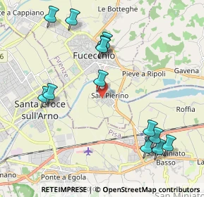 Mappa Via Antonio Meucci, 50054 Fucecchio FI, Italia (2.37615)