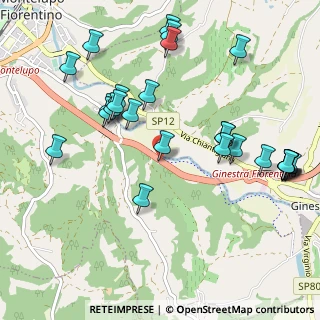 Mappa SGC Firenze - Pisa - Livorno, 50056 Lastra a Signa FI, Italia (1.21407)
