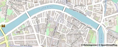 Mappa Pisa