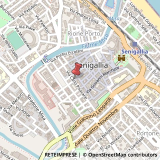 Mappa Via pisacane 74, 60019 Senigallia, Ancona (Marche)