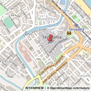 Mappa Viale Nazario Sauro, 13, 60019 Senigallia, Ancona (Marche)