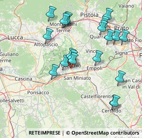 Mappa Via Saminiatese San Pierino, 50054 Fucecchio FI, Italia (16.633)