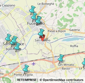 Mappa Via Saminiatese San Pierino, 50054 Fucecchio FI, Italia (2.40077)