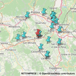 Mappa Via Curtatone e Montanara, 50053 Empoli FI, Italia (15.961)