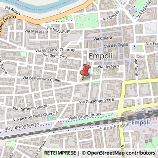 Mappa Via Cavour, 62, 50053 Empoli, Firenze (Toscana)