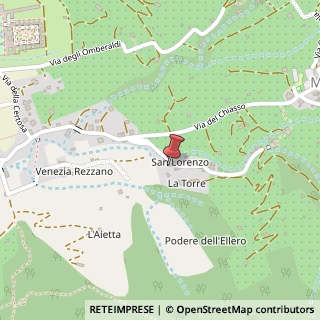 Mappa Via di San Lorenzo, 10, 56010 Calci, Pisa (Toscana)