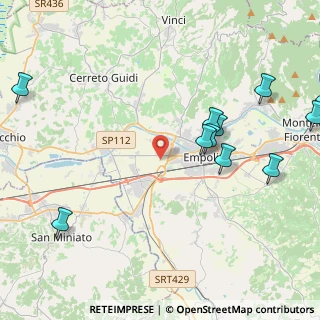 Mappa Via Ponterotto, 50053 Empoli FI, Italia (5.41273)