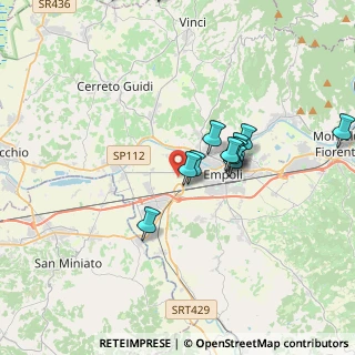 Mappa Via Ponterotto, 50053 Empoli FI, Italia (3.76308)