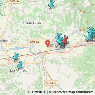 Mappa Via Ponterotto, 50053 Empoli FI, Italia (5.20846)