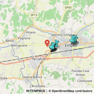 Mappa Via Ponterotto, 50053 Empoli FI, Italia (1.27545)