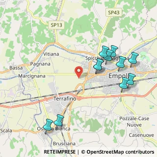 Mappa Via Ponterotto, 50053 Empoli FI, Italia (2.26182)
