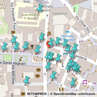 Mappa Via San Frediano, 56126 Pisa PI, Italia (0.06538)