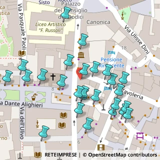 Mappa Via Curtatone e Montanara, 56126 Pisa PI, Italia (0.06538)