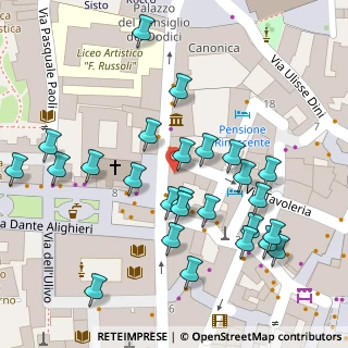 Mappa Piazza S. Frediano, 56126 Pisa PI, Italia (0.06538)
