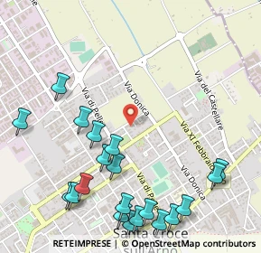 Mappa Via Don Morosini, 56029 Santa Croce sull'Arno PI, Italia (0.6925)