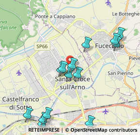 Mappa Via Don Morosini, 56029 Santa Croce sull'Arno PI, Italia (2.315)