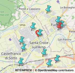 Mappa Via Don Morosini, 56029 Santa Croce sull'Arno PI, Italia (2.3275)