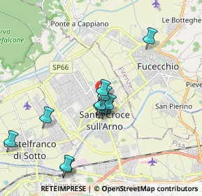 Mappa Via Don Morosini, 56029 Santa Croce sull'Arno PI, Italia (1.7425)