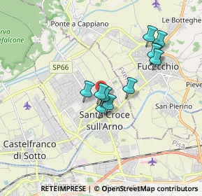 Mappa Via Don Morosini, 56029 Santa Croce sull'Arno PI, Italia (1.50273)