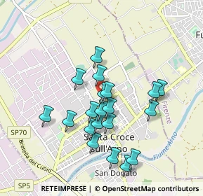 Mappa Via Don Morosini, 56029 Santa Croce sull'Arno PI, Italia (0.8275)