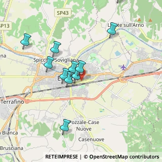 Mappa Via Renato Fucini, 50053 Empoli FI, Italia (2.36846)