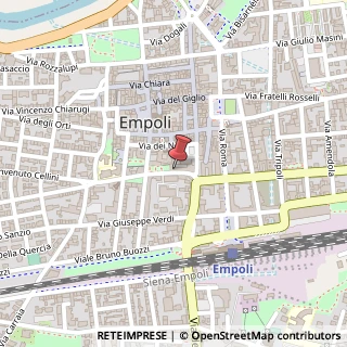 Mappa Via Cavour, 32, 50053 Empoli, Firenze (Toscana)