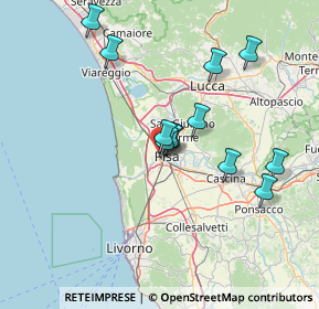 Mappa Via Ciro Ravenna, 56122 Pisa PI, Italia (13.30833)