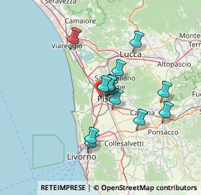 Mappa Via Ciro Ravenna, 56122 Pisa PI, Italia (11.16615)