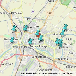 Mappa Via Mario Canavari, 56127 Pisa PI, Italia (2.09615)