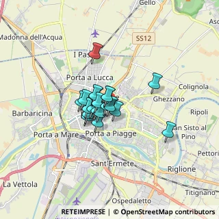 Mappa Via Mario Canavari, 56127 Pisa PI, Italia (0.975)