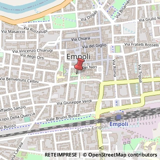 Mappa Largo della Resistenza, 35, 50053 Empoli, Firenze (Toscana)