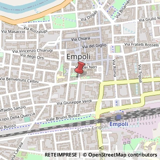 Mappa Via Leonardo Da Vinci, 30, 50053 Empoli, Firenze (Toscana)