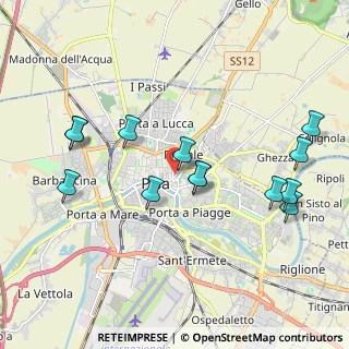 Mappa Via Mario Lalli, 56127 Pisa PI, Italia (2.12)