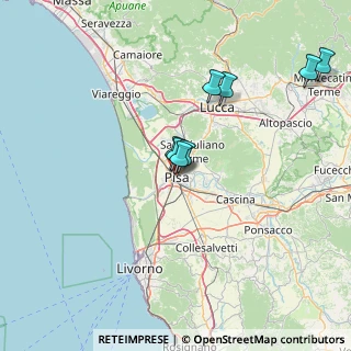 Mappa Via del Castelletto, 56126 Pisa PI, Italia (26.85857)