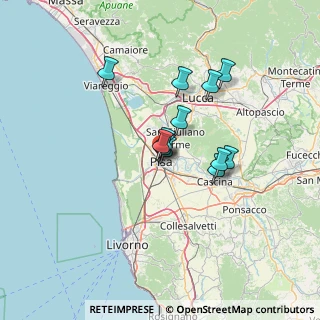 Mappa P.le Luciano Lischi, 56126 Pisa PI, Italia (9.9675)