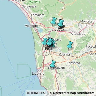 Mappa P.le Luciano Lischi, 56126 Pisa PI, Italia (8.58556)