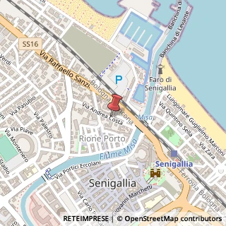 Mappa Via Andrea Costa, 30, 60019 Senigallia, Ancona (Marche)