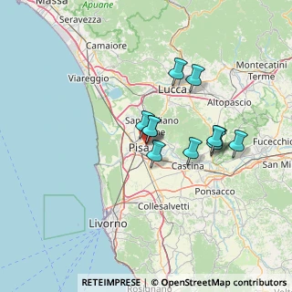 Mappa Via Giuseppe Moruzzi, 56127 Pisa PI, Italia (11.03182)