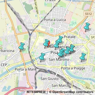 Mappa Piazza Dante Alighieri, 56126 Pisa PI, Italia (0.945)