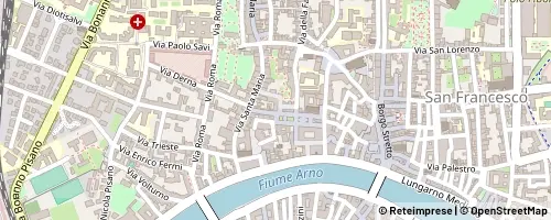 Mappa Pisa