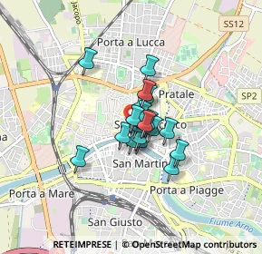 Mappa 5 detto, 56127 Pisa PI, Italia (0.4605)