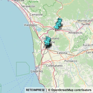 Mappa Via delle Case Dipinte, 56127 Pisa PI, Italia (7.16167)
