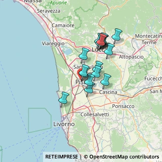 Mappa Via delle Case Dipinte, 56127 Pisa PI, Italia (11.03647)