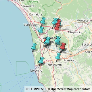 Mappa Via delle Case Dipinte, 56127 Pisa PI, Italia (10.794)