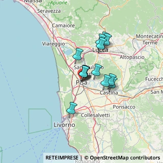 Mappa Via delle Case Dipinte, 56127 Pisa PI, Italia (9.22143)