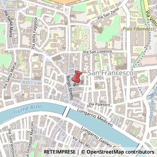 Mappa Via Mercanti, 29, 56127 Pisa, Pisa (Toscana)