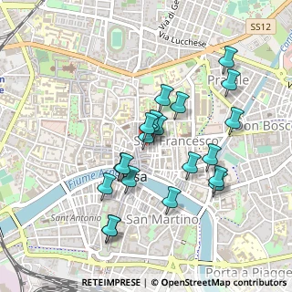 Mappa Via delle Case Dipinte, 56127 Pisa PI, Italia (0.442)